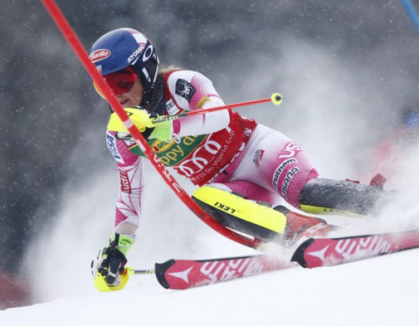 Flachau 2017, Slalom Femminile di Sci Alpino: 2° manche, Shiffrin davanti