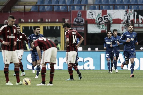 Risultato Sassuolo 3-2 Milan in Serie A 2015