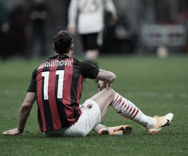 Ibrahimovic lamenta eliminação do Milan na Europa League