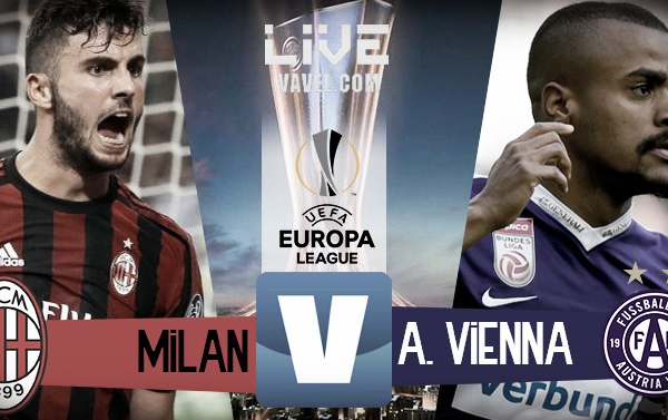 Terminata Milan - Austria Vienna, LIVE Europa League 2017/2018 (5-1): Cutrone mette il punto esclamativo sulla partita!