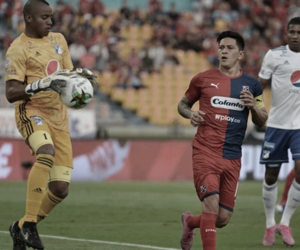 Independiente Medellín cayó ante Millonarios y se alejó de los ocho clasificados
