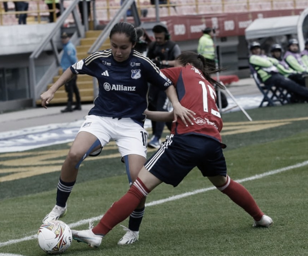 Empate sin goles en el debut de Millonarios y Medellín en la Liga Femenina 2024