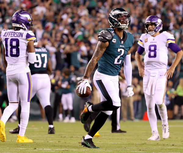 Points and Highlights: Minnesota Vikings 28-34 Philadelphia Eagles in NFL Match 2023