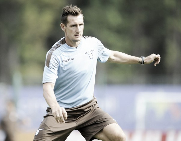 Lazio: ripresa degli allenamenti in vista dell'Inter, si rivede Klose