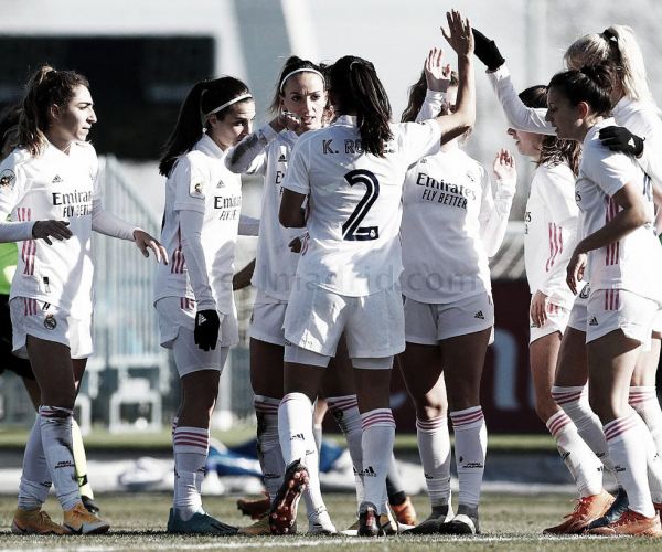 El Real Madrid Femenino empieza 2021 a todo gas