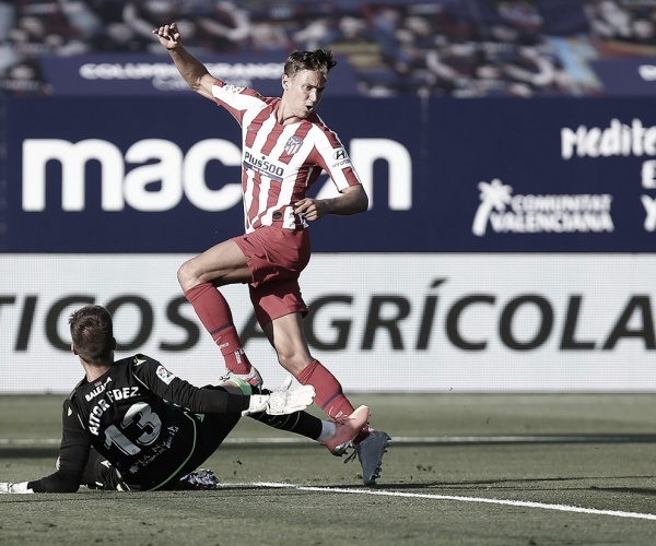 Atlético de Madrid bate Levante fora de casa e retoma terceira posição na LaLiga