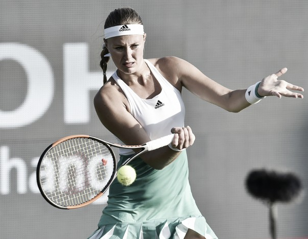 WTA s-Hertogenbosch: Kristina Mladenovic slides past Risa Ozaki for first win on grass this year