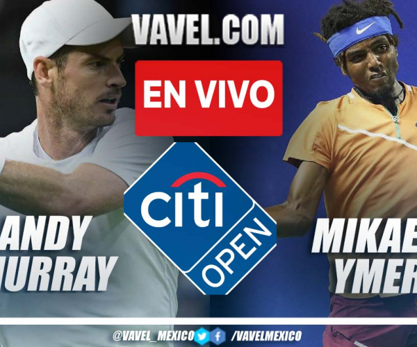  Resumen y mejores momentos del Andy Murray 1-2 Mikael Ymer en ATP Washington
