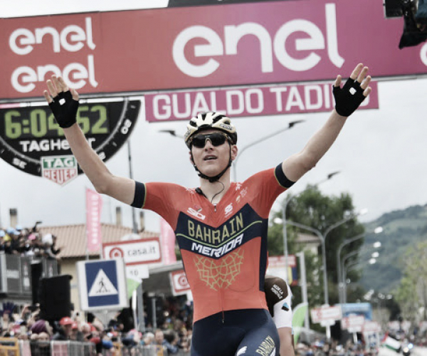 Giro d'Italia, a Gualdo Tadino vince Mohoric. Crolla Chaves