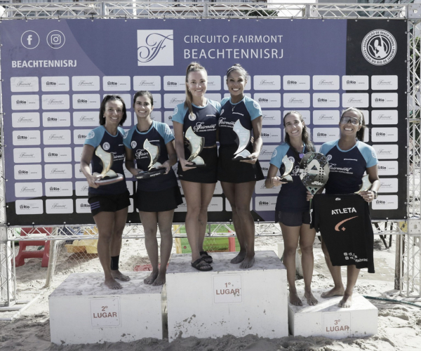 Definidos os campeões da 2ª etapa do Circuito Fairmont na Praia de Copacabana
