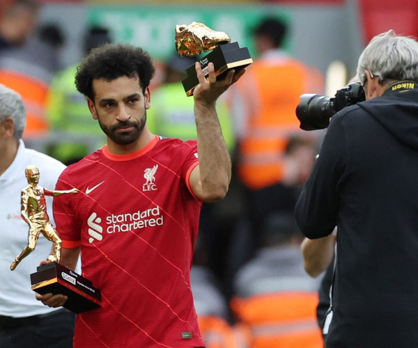 Mohamed Salah dan Son Heung-min Berbagi Gelar  Top Skor Liga Inggris 2021-2022 