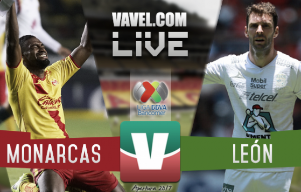 Resultado y goles del Monarcas 0-0 León de la Liga MX 2017