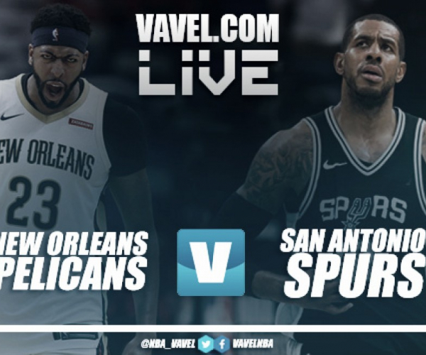 Resumen New Orleans Pelicans 122 vs San Antonio Spurs 98 en NBA 2018