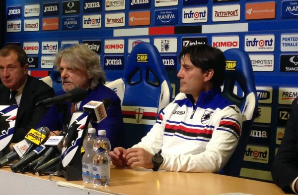 Sampdoria, Montella: "Napoli motivato, sfida stimolante. Higuain non deve ricevere palla"