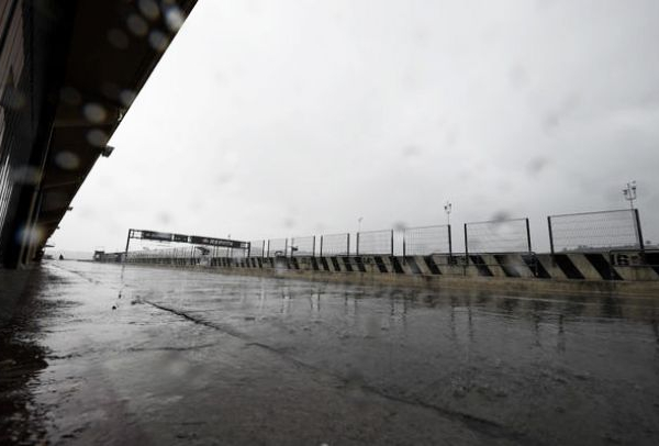 La lluvia empaña la segunda jornada de test para Moto2