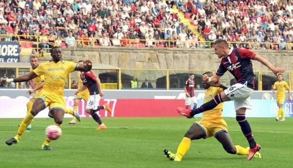 Il Frosinone gioca bene, ma passa il Bologna: 1-0 al Dall'Ara, decide Mounier