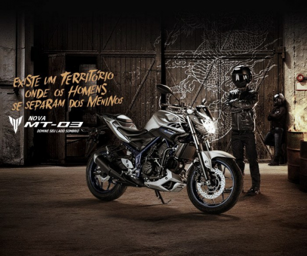 Yamaha lança MT-03 no Brasil e moto chegará as concessionárias em maio