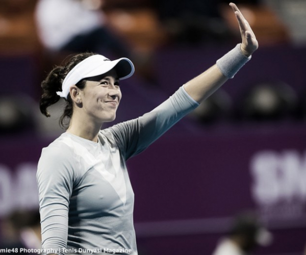 WTA Doha: Garbiñe Muguruza dominates Sorana Cirstea in one-sided affair