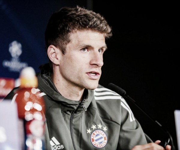 Thomas Müller: "El arbitro no debe sentir la presión"