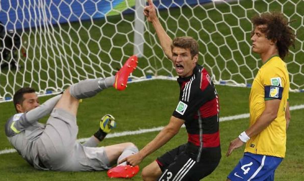 Germany Blitzkriegs Brazil In First Half