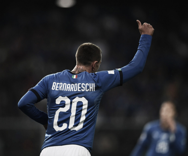 Italia-Ucraina 1-1, Mancini: "Non ci gira bene"; Bernardeschi: "Stasera ho visto una grande Italia"