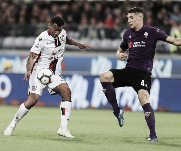 Serie A: il Cagliari ferma sul pari la Fiorentina
