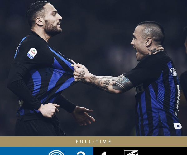 Serie A: vittoria di cuore dell'Inter contro la Sampdoria