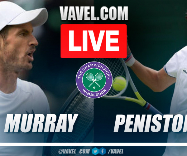 Highlights and points of Murray 3-0 Peniston in Wimbledon 2023
