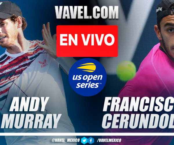 Resumen y mejores momentos del Andy Murray 3-0 Francisco Cerundolo en US Open