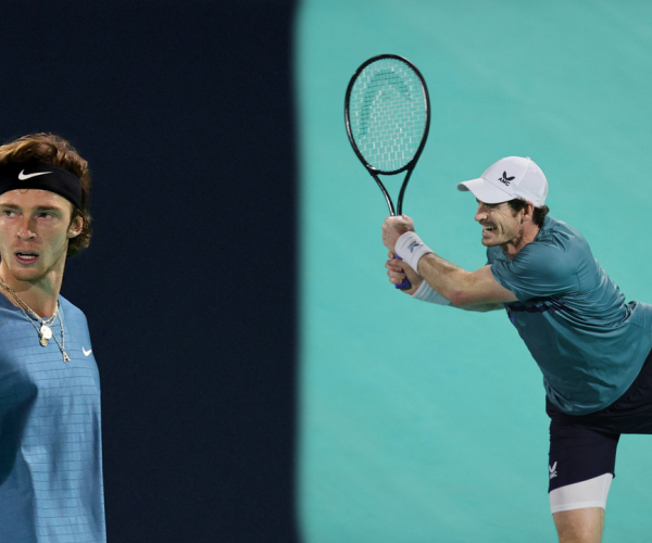 Summary and highlights of Andrey Rublev 2-0 Andy Murray AT THE FINAL IN ABU DABI