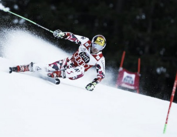 Sci Alpino Val Badia, Slalom Gigante: Hirscher domina la 1a manche