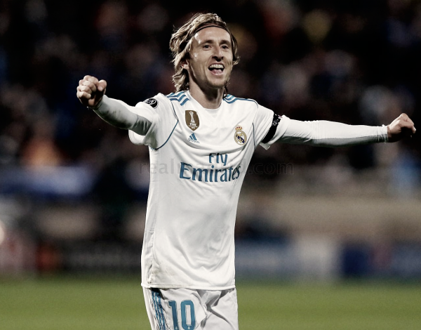 Modric marca en Champions League dos años después