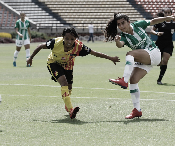 Atlético Nacional goleó al Deportivo Pereira
que se despide de la Liga Femenina 