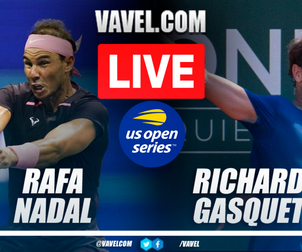 Summary and highlights of Rafa Nadal 3-0 Richard Gasquet at US Open