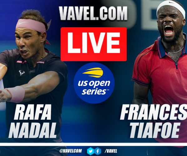 Summary and highlights of Rafa Nadal 1-3 Frances Tiafoe in US Open