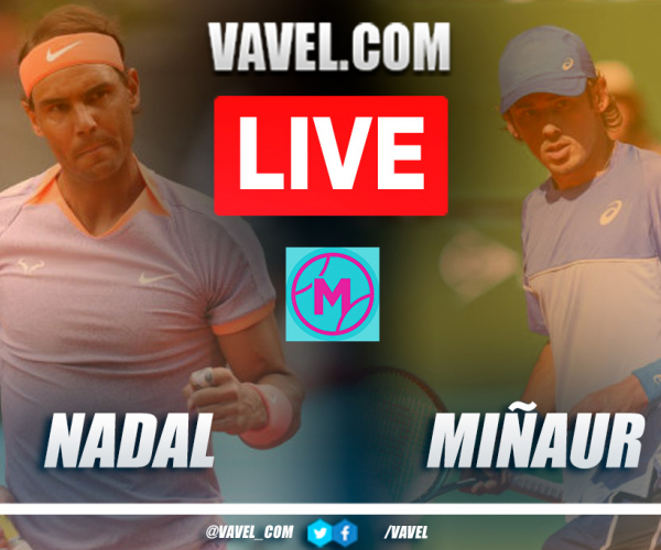 Rafa Nadal vs Alex Miñaur LIVE: Score Updates, Stream Info and How to Watch Masters 1000 of Madrid Match