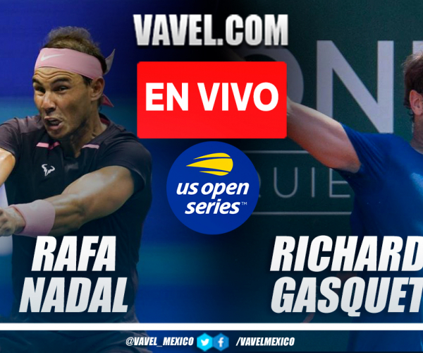 Resumen y mejores momentos del Rafa Nadal 3-0 Richard Gasquet en US Open