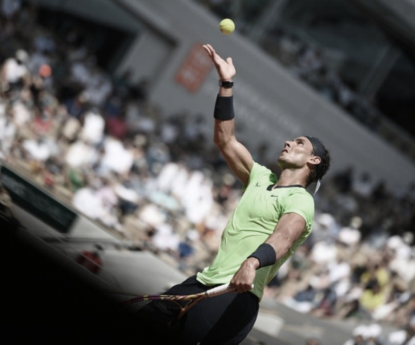 Nadal llega a su 14ª semifinal en Roland Garros a costa de
Schwartzman