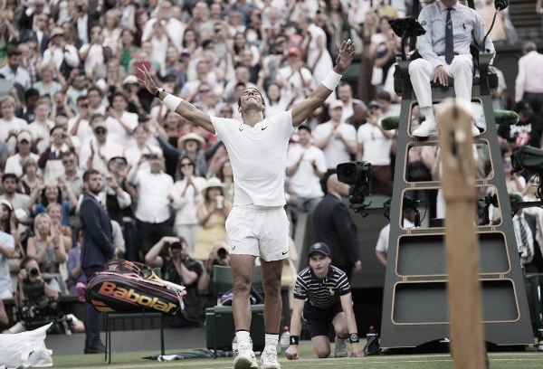 Nadal tira de épica y se clasifica para las semifinales de
Wimbledon