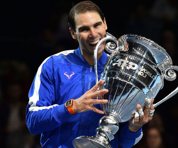 Rafael Nadal clinches year-end number one ranking for fifth time
