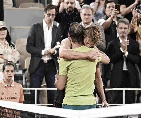 Nadal está nuevamente en la final de Roland Garros tras lesión de Zverev 