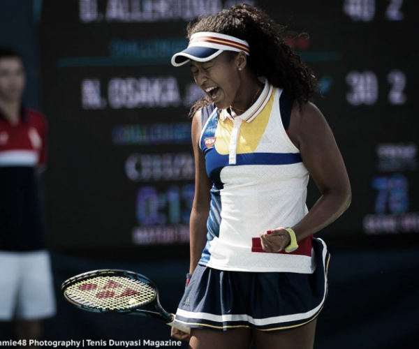 US Open: Naomi Osaka steers to tough three-set victory over Denisa Allertova
