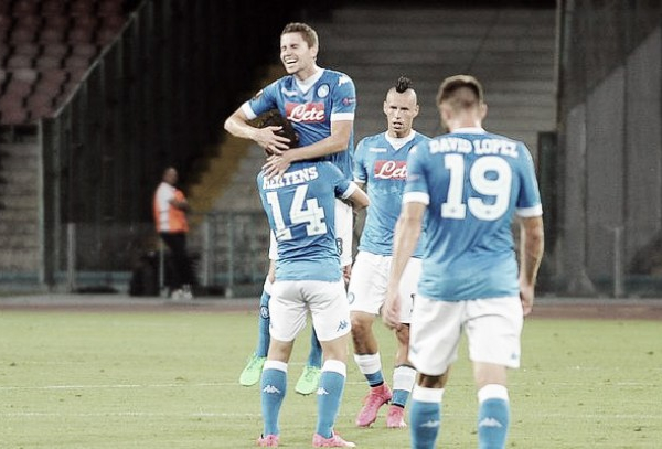 Risultato Club Brugge - Napoli, Europa League 2015/2016 (0-1): sblocca e decide Chiriches!