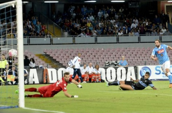 Risultato Lazio - Napoli in Serie A 2015/16 (0-2): prima Higuain, raddoppia Callejon