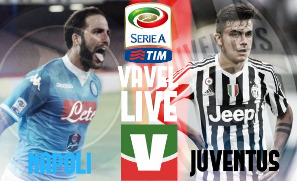 Live Napoli-Juventus, risultato partita di Serie A 2015/16 in diretta 2-1