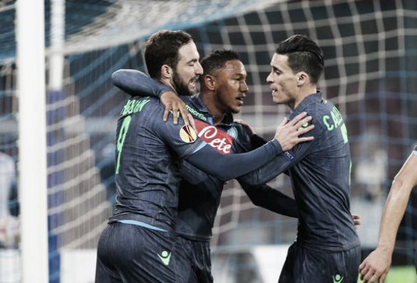 Diretta Dinamo Mosca-Napoli in risultato partita Europa League (0-0)