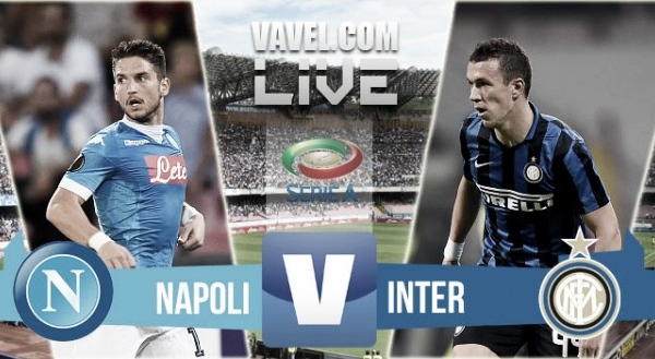 Risultato Napoli - Inter live di Serie A 2015/16 (2-1): Higuain ne fa due, l'Inter sfiora il pari nel finale