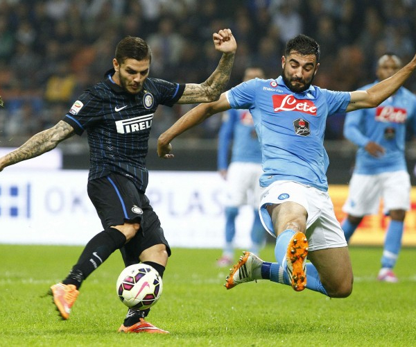 Risultato Napoli - Inter in Coppa Italia 2015/16: Jovetic la sblocca, Ljajic la chiude (0-2)