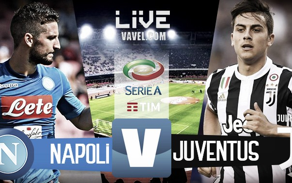 Terminata Napoli - Juventus, LIVE Serie A 2017/18 (0-1): Higuain manda in estasi la Vecchia Signora!