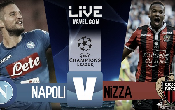 Diretta Napoli - Nizza, LIVE Play-off Champions League 2017-2018 (2-0) Mertens-Jorginho e il Napoli vola
